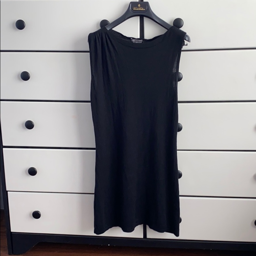 Vince silk and cashmere knit dress